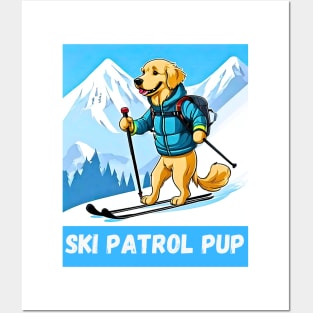 Ski Patrol Pup Posters and Art